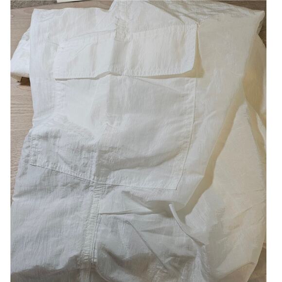 White Fox Boutique Be The Moment Cargo Pants in White, Small - Picture 5 of 8